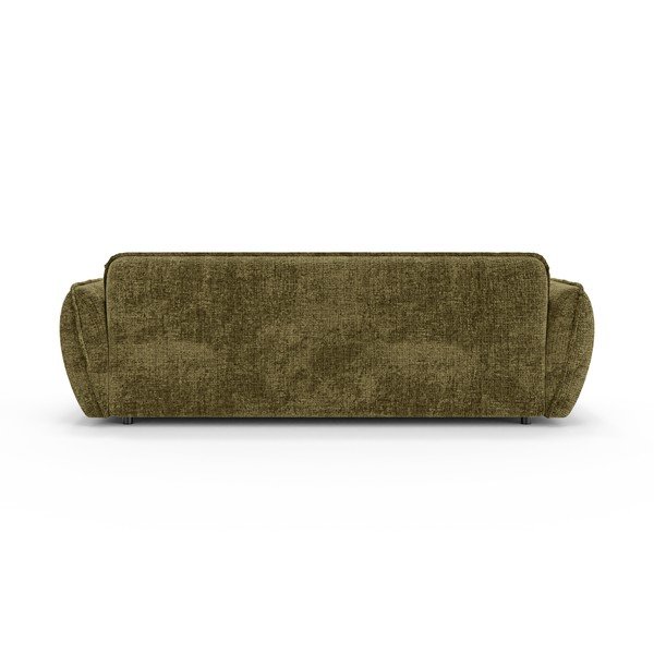 Zielona sofa z tkaniny szenilowej 250 cm Nelia Big – Ropez-image-4