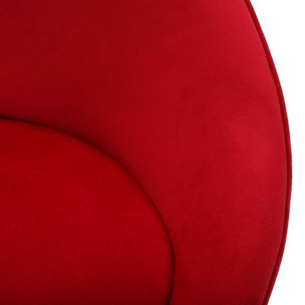 Czerwony fotel Versa Redondo-image-1