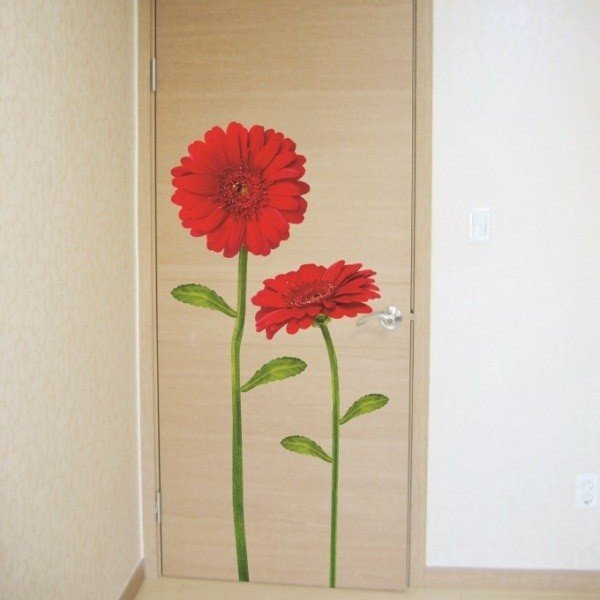 Naklejka Ambiance Gerbera Flowers