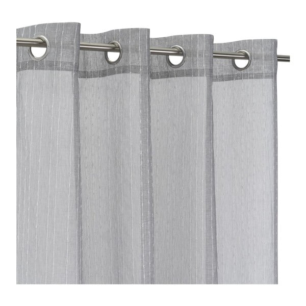 Szara firanka 140x260 cm Vertical Thread – Casa Selección-image-2