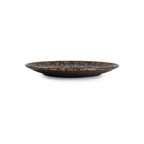 Brązowy porcelanowy talerz deserowy ø 20,5 cm Resto – BonBistro-image-3