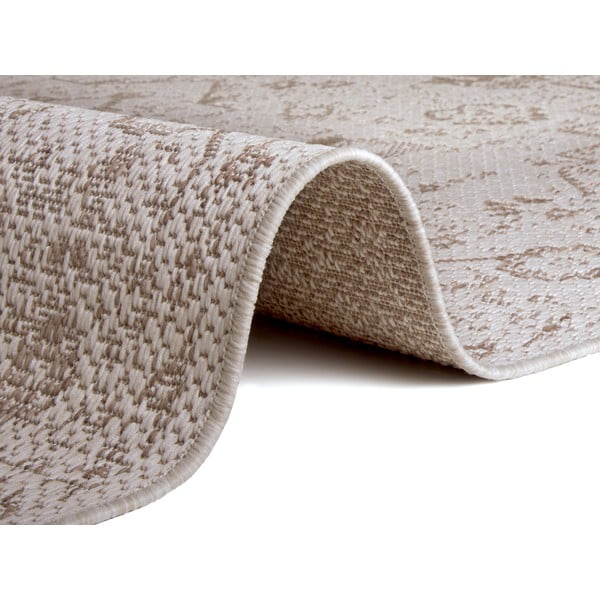 Brązowo-beżowy dywan odpowiedni na zewnątrz Ragami Vienna, 160x230 cm-image-1
