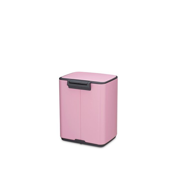 Różowy stalowy kosz na śmieci z pedałem 7 l Bo – Brabantia-image-4