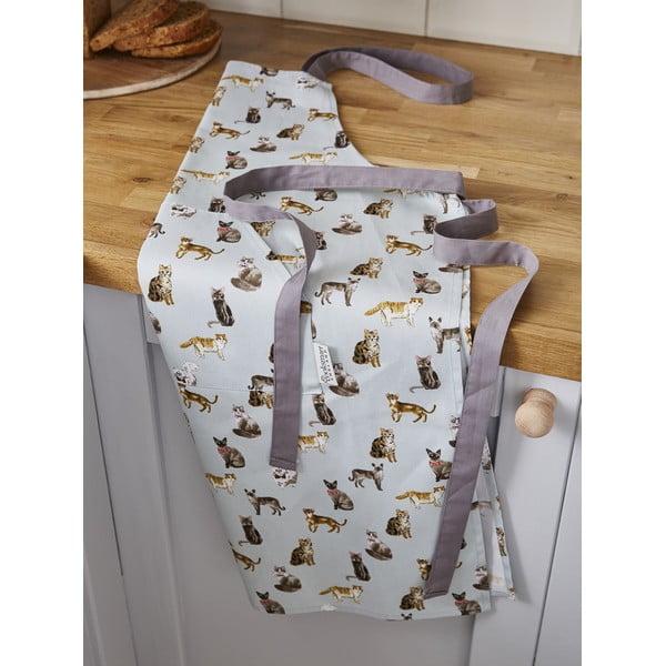 Zestaw ścierek, fartucha i rękawicy kuchennej 5 szt. Curious Cats – Cooksmart ®-image-2