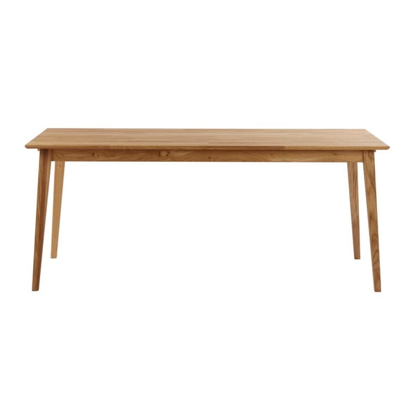 Naturalny stół z drewna dębowego Rowico Mimi, 180 x 90 cm-image-4