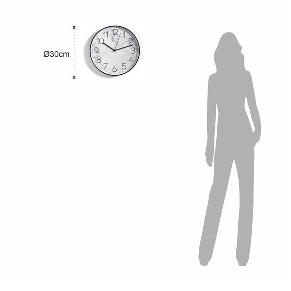Zegar ścienny ø 30 cm Basic – Tomasucci-image-2