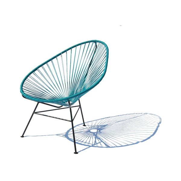 Niebieski fotel OK Design Acapulco-image-2