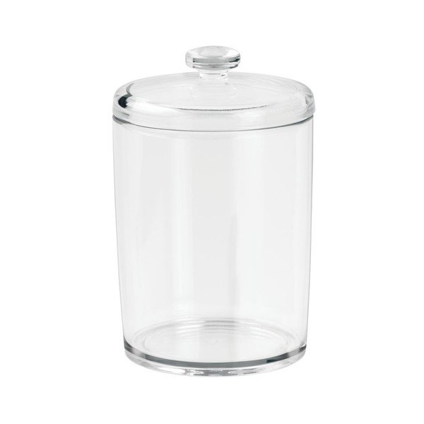 Przezroczysty pojemnik iDesign Canister, ⌀ 7,4 cm-image-2