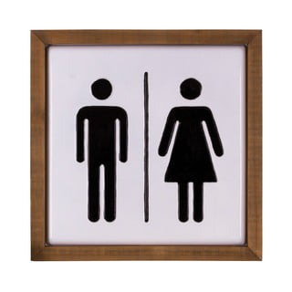 Tabliczka ścienna Antic Line Les Toilettes