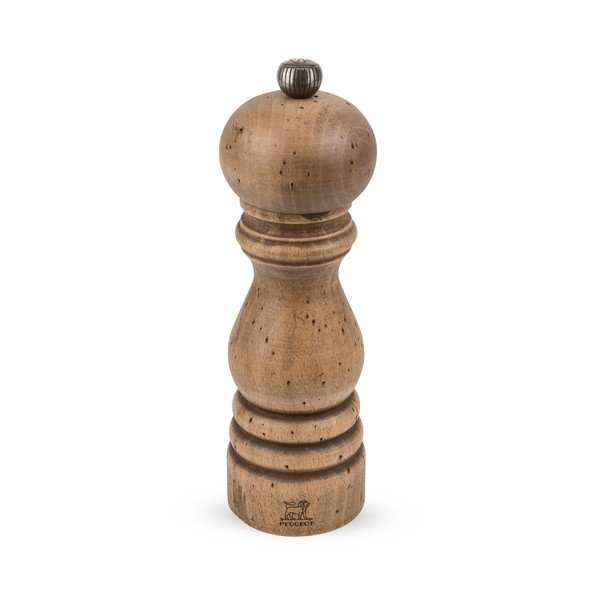Młynek do pieprzu z drewna bukowego Peugeot Paris Patina, wys. 18 cm