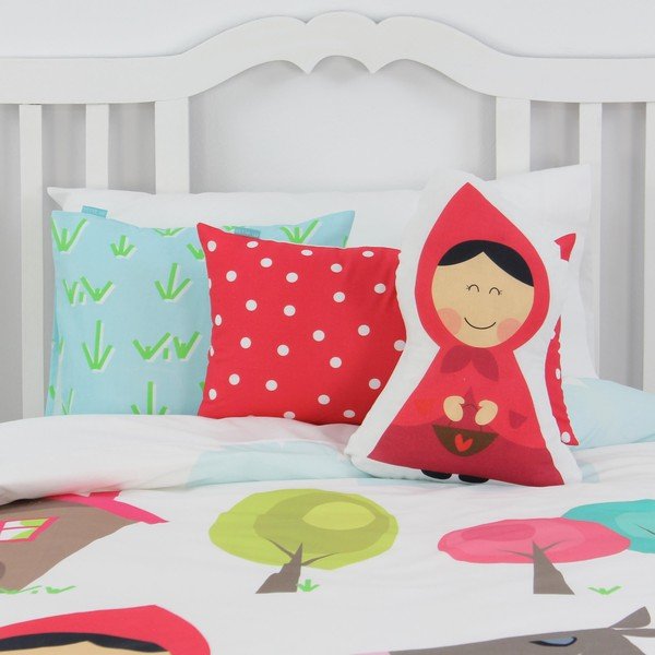 Dziecięca pościel bawełniana z poszewką na poduszkę Mr. Fox Grandma, 140x200 cm-image-3