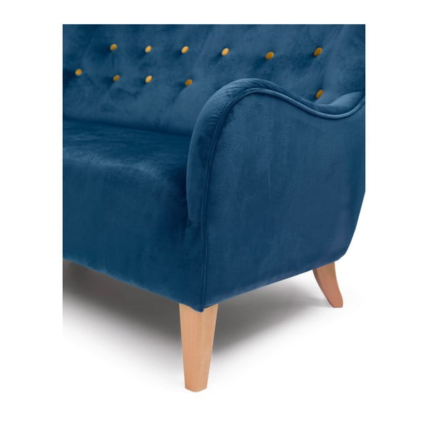 Niebieska sofa Max Winzer Medina, 148 cm-image-3