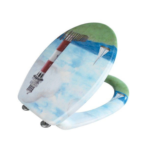 Deska sedesowa Wenko Lighthouse, 44,5x37,5 cm-image-1