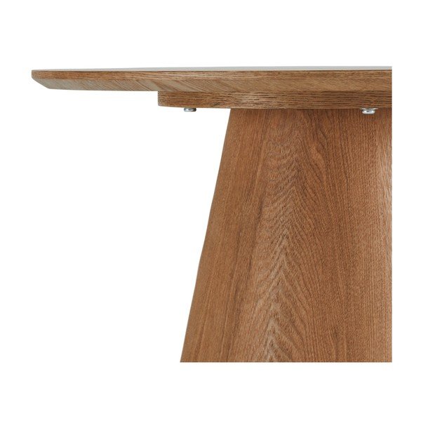 Stolik w dekorze dębu ø 60 cm Tango – Furnhouse-image-2
