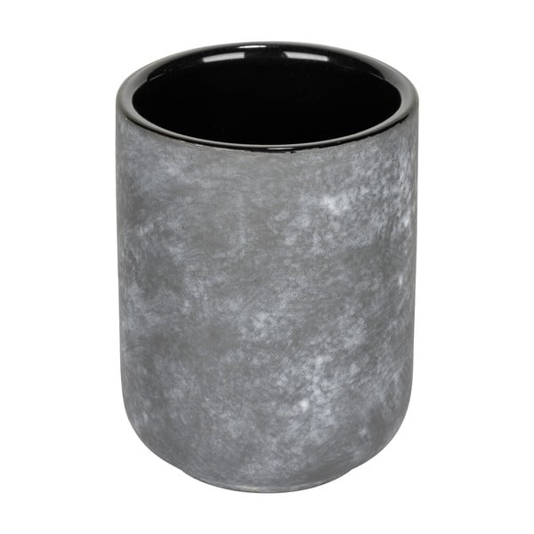 Szary ceramiczny kubek na szczoteczki do zębów Sacile – Wenko-image-2