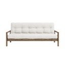 Kremowa rozkładana sofa 205 cm Knob – Karup Design
