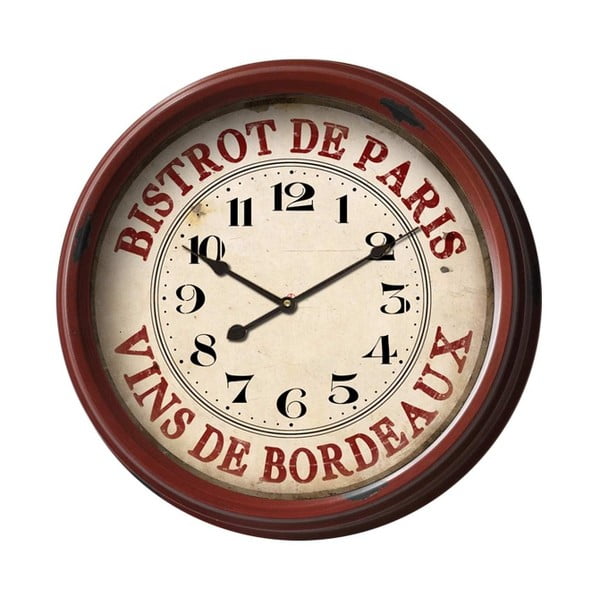 Zegar Antic Line Bistrot de Paris, ⌀ 50 cm