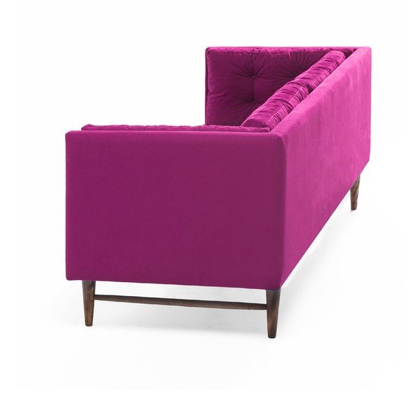 Różowa sofa 3-osobowa Balcab Home Eva-image-2