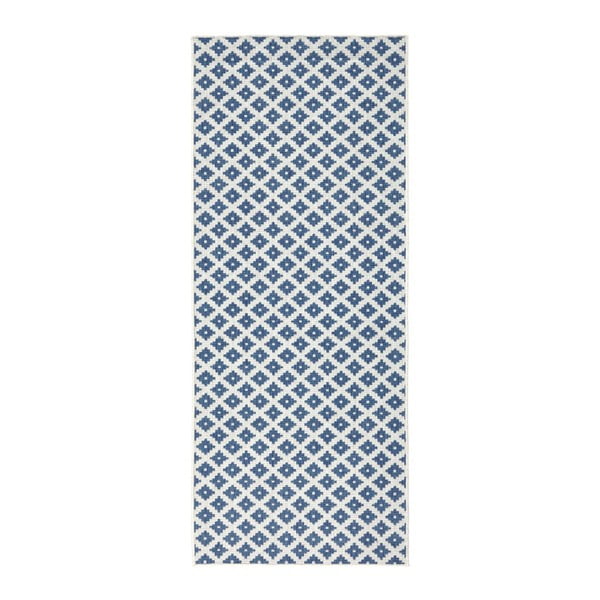 Jasnoniebieski dywan dwustronny odpowiedni na zewnątrz Bougari Nizza, 80x250 cm