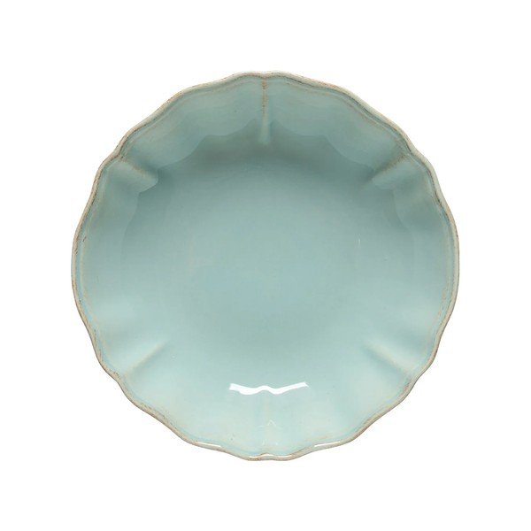 Niebiesko-turkusowa kamionkowa miska do serwowania ø 23 cm Alentejo – Costa Nova-image-2