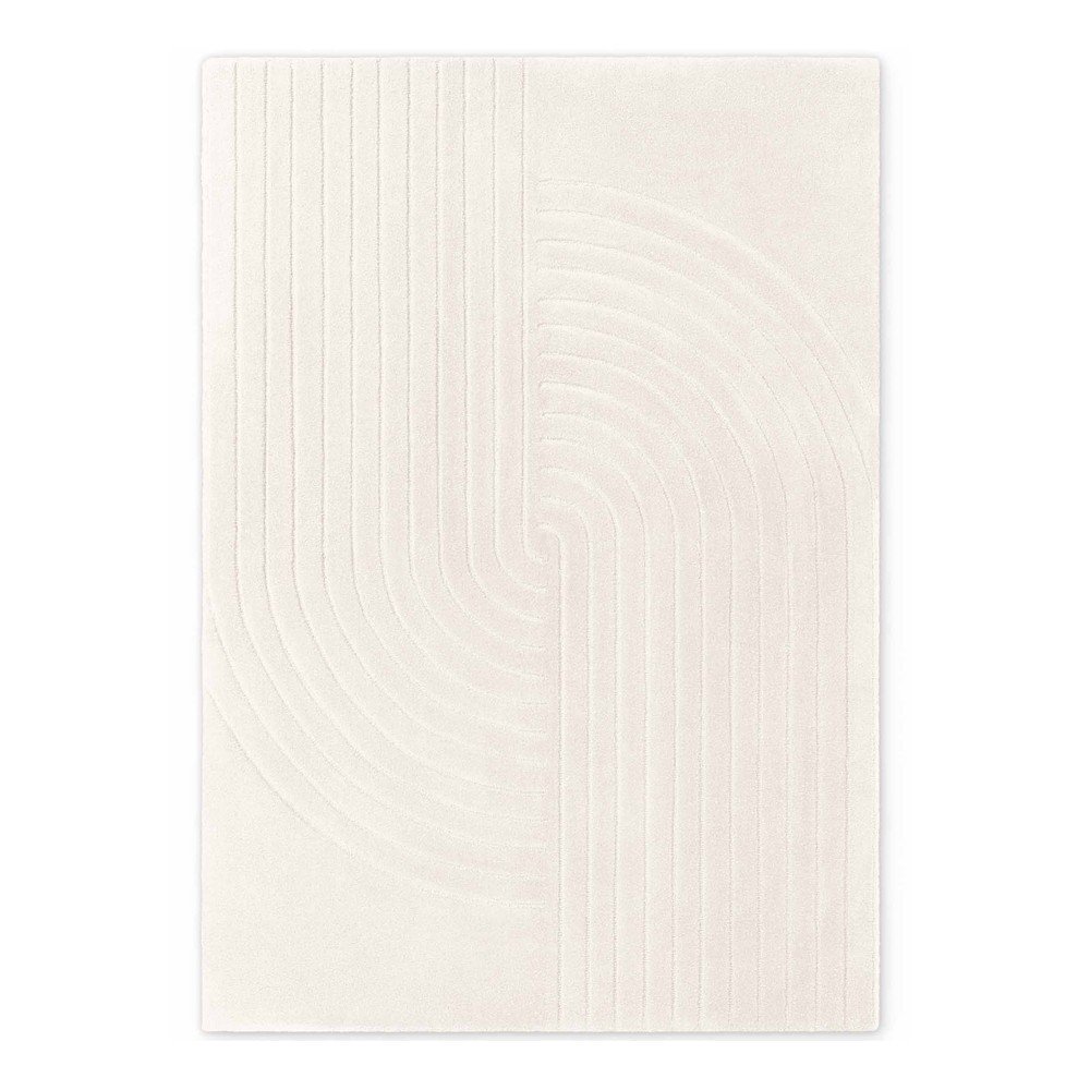 Kremowy wełniany dywan tkany ręcznie 80x150 cm Arcura – Vikosa