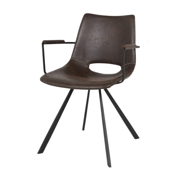 Ciemnobrązowe krzesło krzesło Canett Coronas