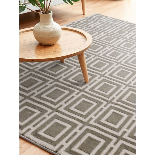 Szaro-kremowy dywan 160x235 cm Perles Howlite – Elle Decoration-image-3