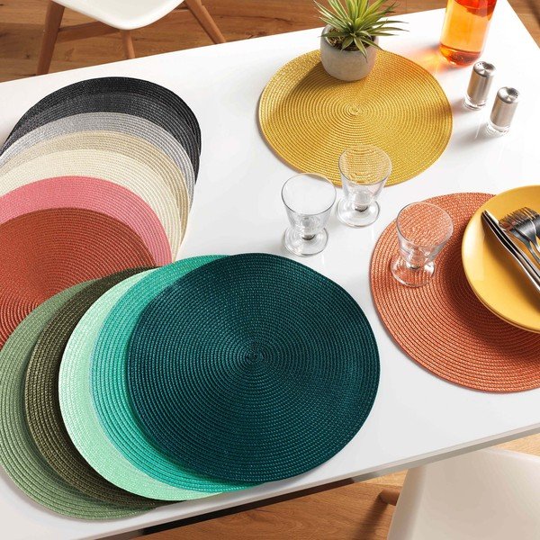 Plastikowa mata stołowa ø 35 cm Zebulon – douceur d'intérieur-image-1