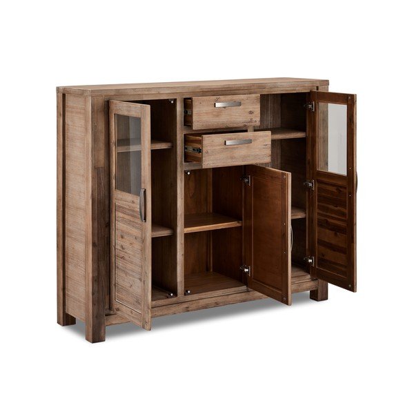 Komoda z drewna akacjowego Furnhouse Alaska-image-2