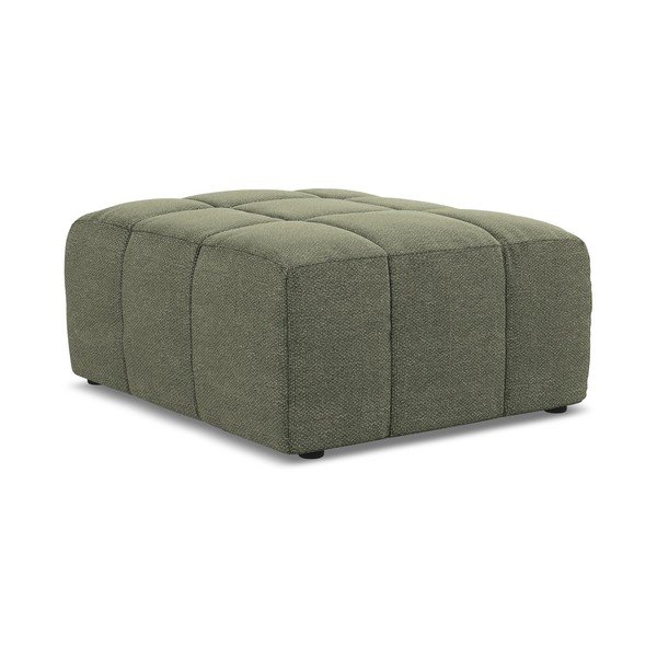 Zielony podnóżek z materiału bouclé Aloha – Makamii-image-3