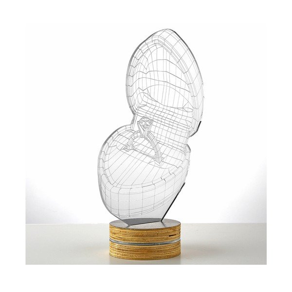 Lampa 3D stołowa Marry me-image-1