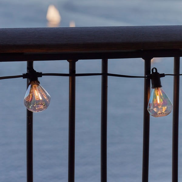 Girlanda świetlna liczba żarówek 10 szt. do kontaktu/solarna długość 300 cm Marcus – Sirius-image-2