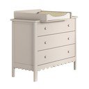 Beżowa komoda dziecięca z przewijakiem 89x90x55 cm Swingo – Vipack