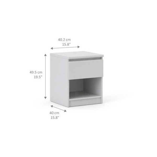 Drewniana szafka nocna Evergreen House Bed-image-3
