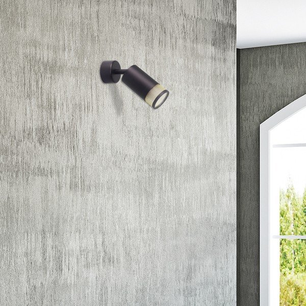 Czarny kinkiet Flin – Candellux Lighting-image-1