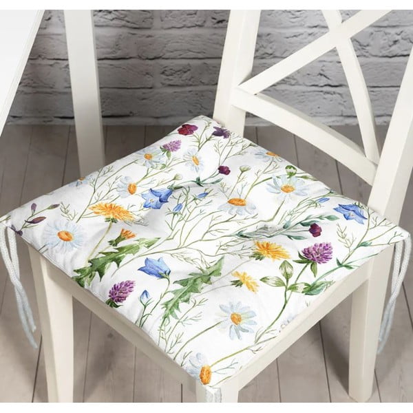 Tekstylna poduszka na krzesło 40x40 cm – Mila Home-image-2