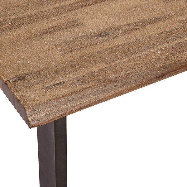 Stół z blatem z drewna akacjowego Furnhouse Mallorca 180x190 cm-image-3