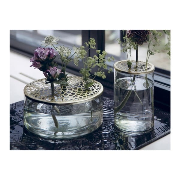 Wazon A Simple Mess Kassandra Brass, ⌀ 20,5 cm-image-3