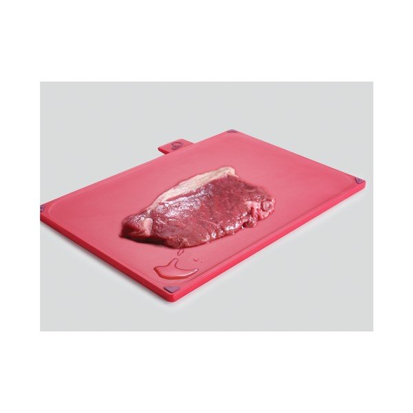 Ciemnosrebrny stojak z 4 deskami do krojenia Joseph Joseph Index, 34,6x27,3 cm-image-1