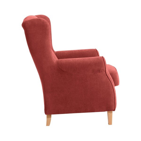 Czerwony fotel Max Winzer Lorris-image-2