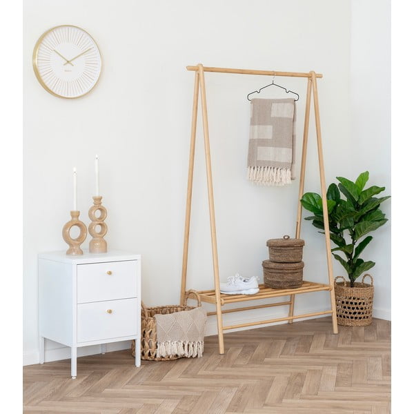 Biała metalowa szafka nocna Dalby – House Nordic-image-1