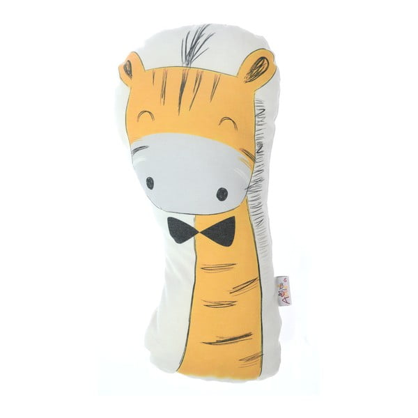 Poduszka dziecięca z domieszką bawełny Mike & Co. NEW YORK Pillow Toy Giraffe, 17x34 cm