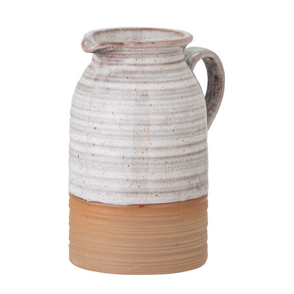 Biały kamionkowy mlecznik Bloomingville Ayla, 300 ml-image-2