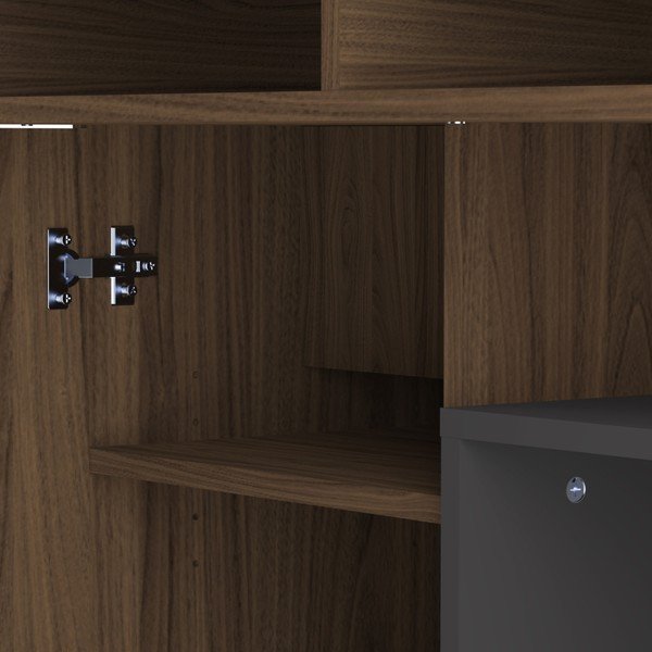 Ciemnobrązowy stolik barowy Symbiosis Bar-image-1