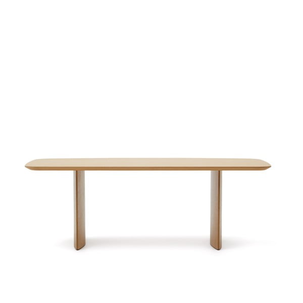 Naturalny stół w dekorze dębu 100x240 cm Litto – Kave Home