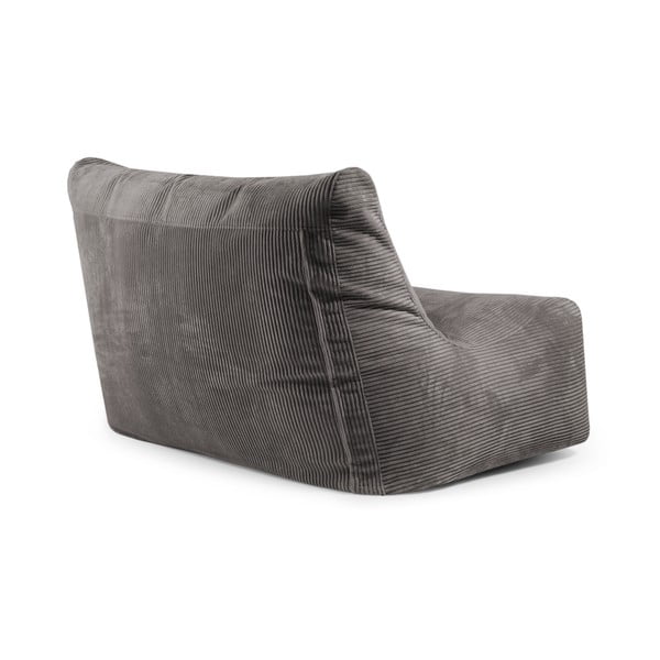 Ciemnobrązowy sztruksowy worek do siedzenia Sofa Seat Lounge – SLOWDOWN-image-4