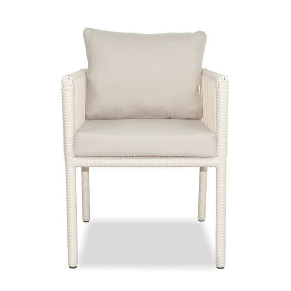 Beżowy zestaw mebli ogrodowych z imitacji rattanu dla 8 osób Vera 200 – Floriane Garden-image-2