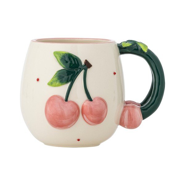 Kremowy kubek ceramiczny 420 ml Berrie – Bloomingville