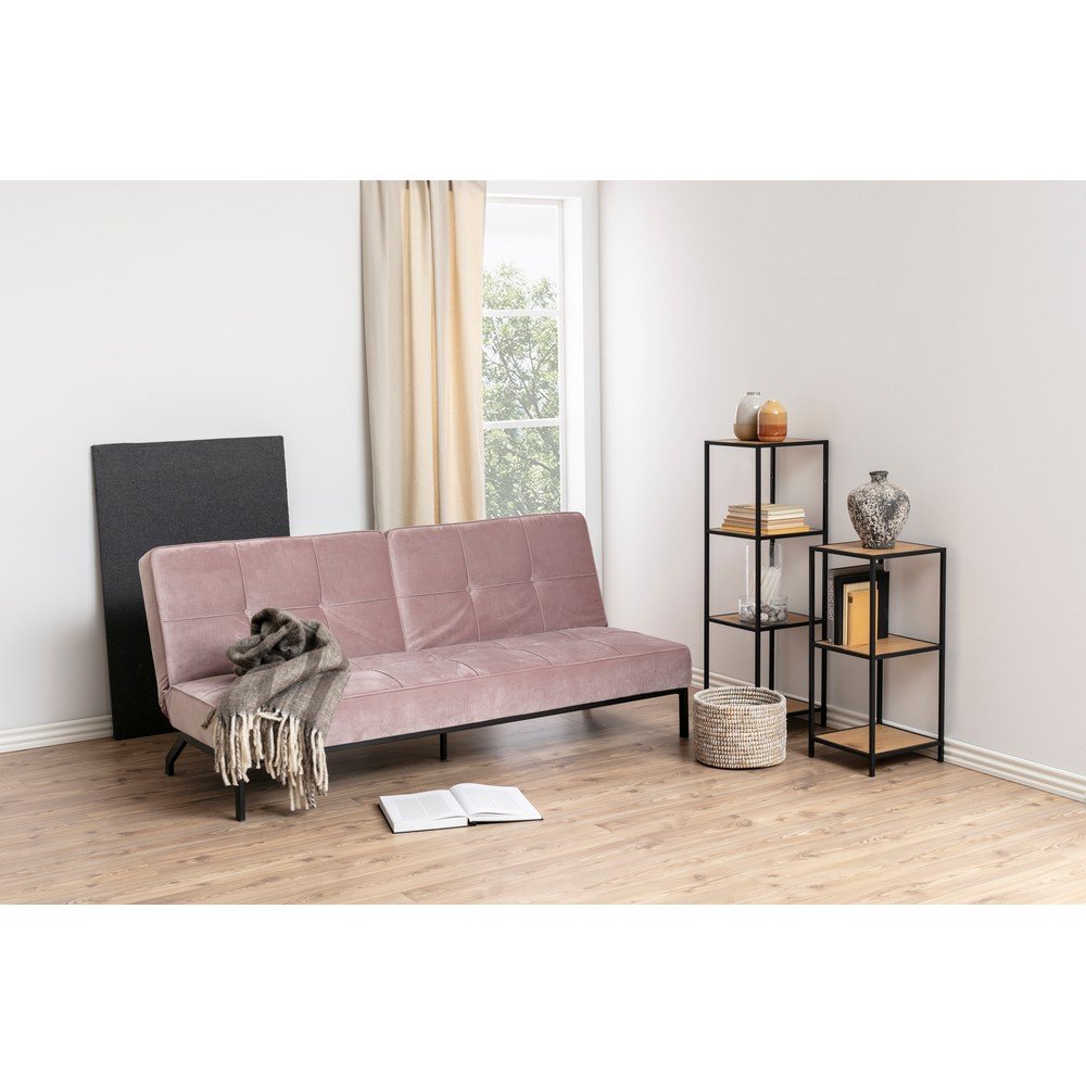 Różowa rozkładana sofa Actona Perugia (zdjęcie 9)