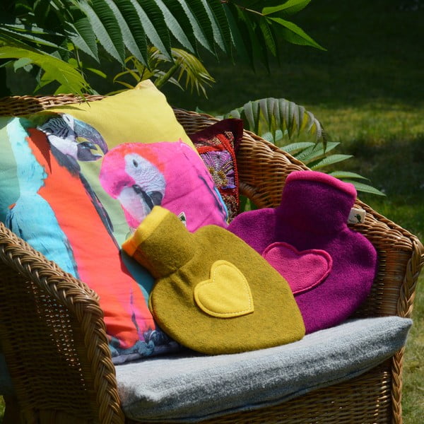 Różowy termofor 1 l – Hugo Frosch-image-1